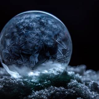 Winter aesthetic dark wallpaper