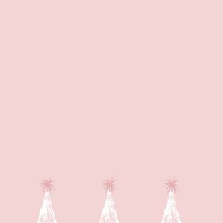Light pink Christmas wallpaper