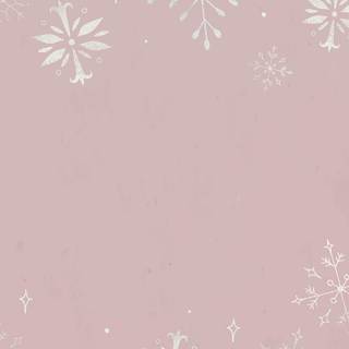 Light pink Christmas wallpaper