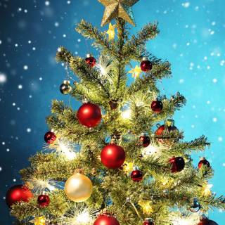 Xmas portrait wallpaper