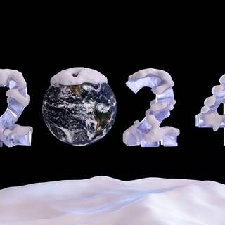New Year 2024 4k wallpaper