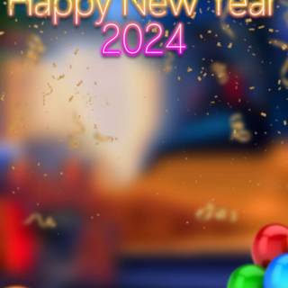 Upcoming New Year 2024 wallpaper