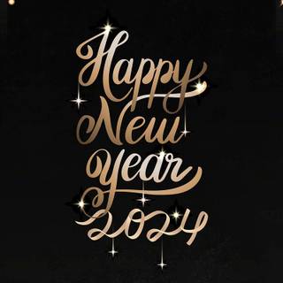 Upcoming New Year 2024 wallpaper