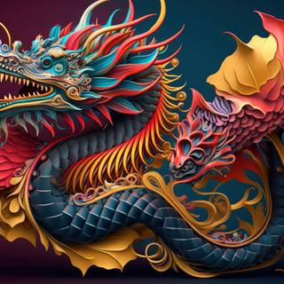 2024 dragon wallpaper