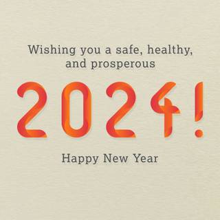 Upcoming New Year 2024 wallpaper