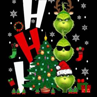 Grinch Xmas cute wallpaper