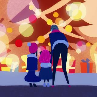 Christmas art wallpaper