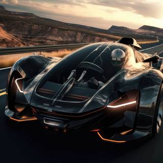 Futuristic cars 4k wallpaper