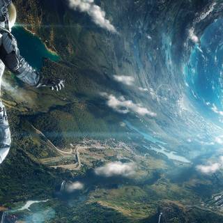 Space travel 4k wallpaper