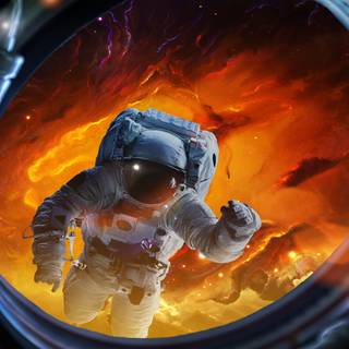 Space travel 4k wallpaper