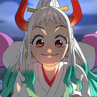 One Piece Yamato 4k wallpaper