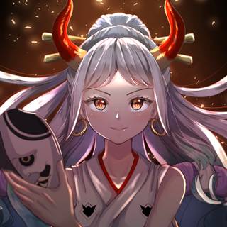 One Piece Yamato 4k wallpaper