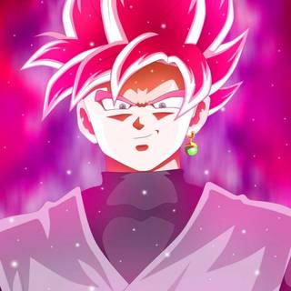 Black Goku phone wallpaper