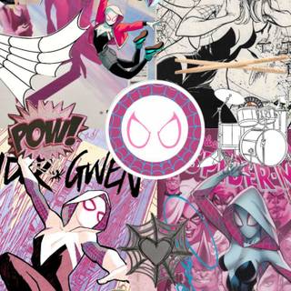 Spider Gwen phone wallpaper