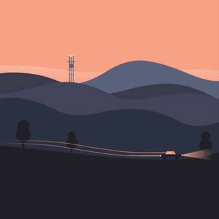 iPhone 12 minimalist wallpaper