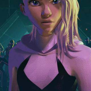Spider Gwen phone wallpaper