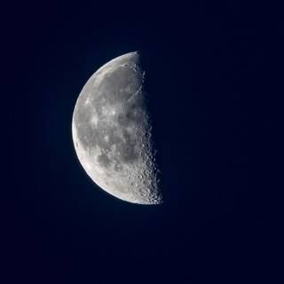 Half moon iPhone wallpaper