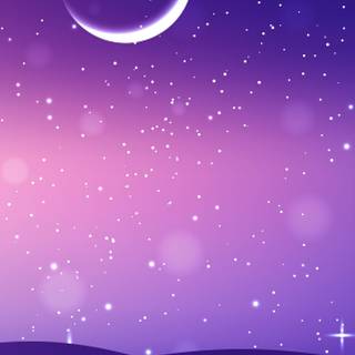 Half moon iPhone wallpaper