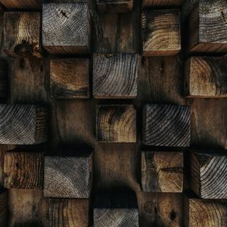 iPhone wood wallpaper