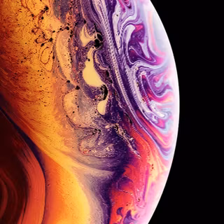 iPhone 12 planet wallpaper