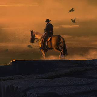 Cowboy phone wallpaper