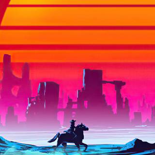 Cowboy phone wallpaper