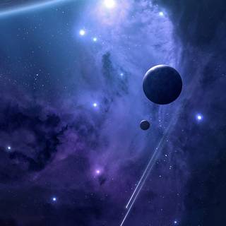 iPhone 12 planet wallpaper