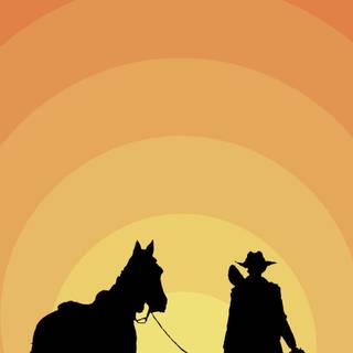 Cowboy phone wallpaper