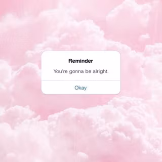 iPhone reminder wallpaper