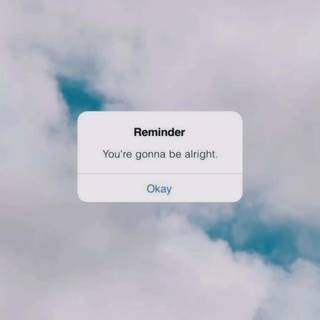 iPhone reminder wallpaper