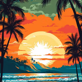 Paradise iPhone wallpaper