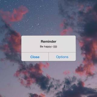 iPhone reminder wallpaper