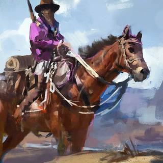 Cowboy phone wallpaper