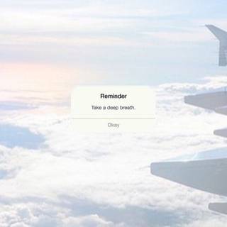 iPhone reminder wallpaper