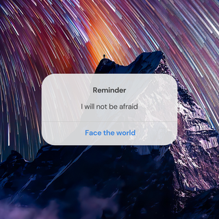 iPhone reminder wallpaper