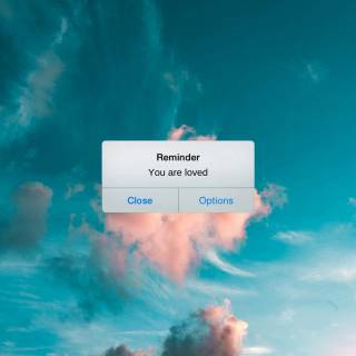 iPhone reminder wallpaper