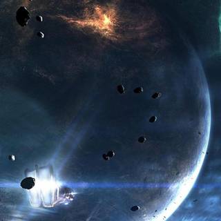 iPhone 12 planet wallpaper