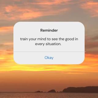 iPhone reminder wallpaper