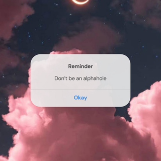iPhone reminder wallpaper