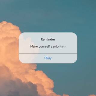 iPhone reminder wallpaper