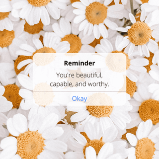 iPhone reminder wallpaper