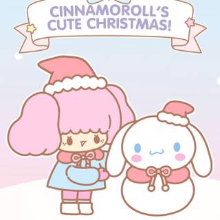 Christmas Cinnamoroll wallpaper