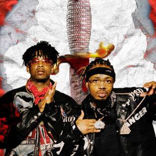 21 Savage album wallpaper