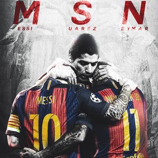 MSN Barça wallpaper