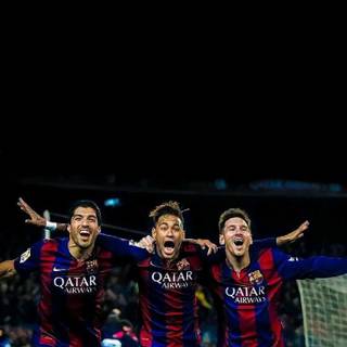 MSN Barça wallpaper