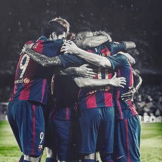 MSN Barça wallpaper