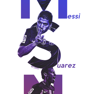 MSN Barça wallpaper