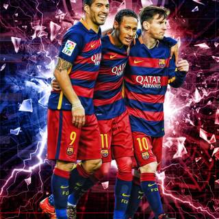 MSN Barça wallpaper