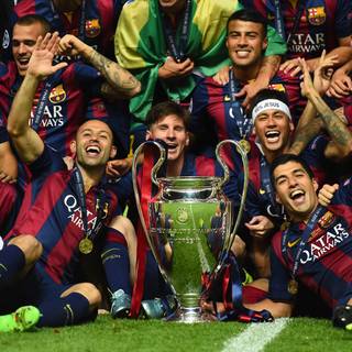 MSN Barça wallpaper