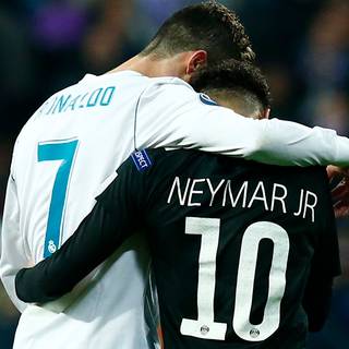 Neymar and Cristiano wallpaper